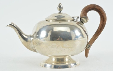 Mexico. Sterling silver teapot. Marked with hallmark