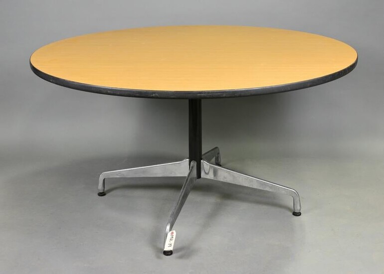 Mid Century Eames Round Dining Table - Herman Miller