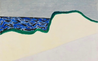 Milton Avery "Dunes and Sea II, 1960" Offset Lithograph
