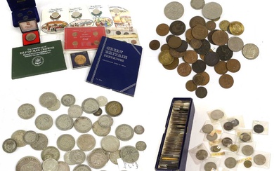Mixed Lot British and Isle of Man Coins; to include;...
