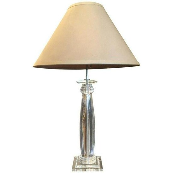 Modern Acrylic Column Table Lamp