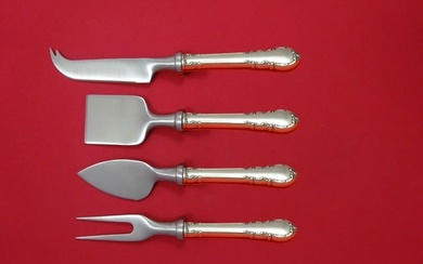 Modern Victorian by Lunt Sterling Silver Cheese Serving Set 4pc HHWS Custom