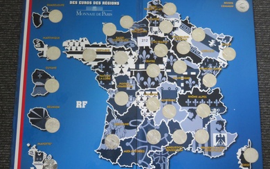 Monnaies Euros - France - Collection complète des 26 x 10 Euros des Régions 2010...