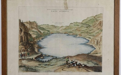 Mortier, Pierre, Le Lac d'Averno, Pres de Pouzzol, dans