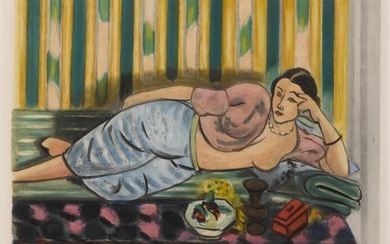 Odalisque au coffret rouge (Duthuit III), After Henri Matisse
