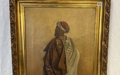 Oil Painting on Canvas of Arab Gentleman