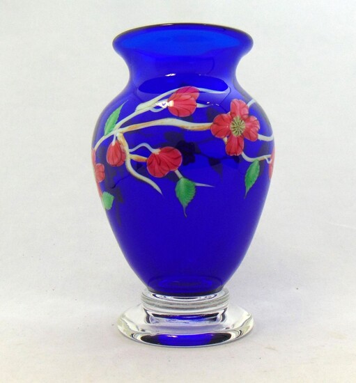 Orient and Flume art glass vase