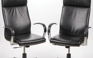 PR JACK CARTWRIGHT LEATHER EXECUTIVE CHAIRS