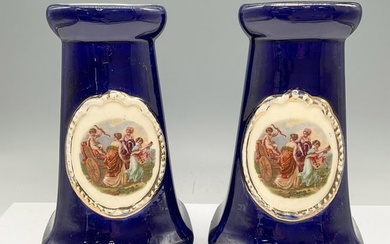 Pair of Josef Strnact Art Nouveau Vases