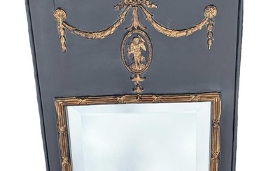 Paragon Picture Gallery Black Resin Cupid Mirror
