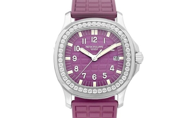 Patek Philippe Aquanaut Luce, Reference 5067 | A stainless steel and diamond-set wristwatch with date, Circa 2006 | 百達翡麗 | Aquanaut Luce 型號5067 | 精鋼鑲鑽石腕錶，備日期顯示，約2006年製