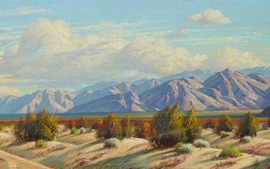 Paul Grimm (1891-1974), "Desert Expanse," 1967