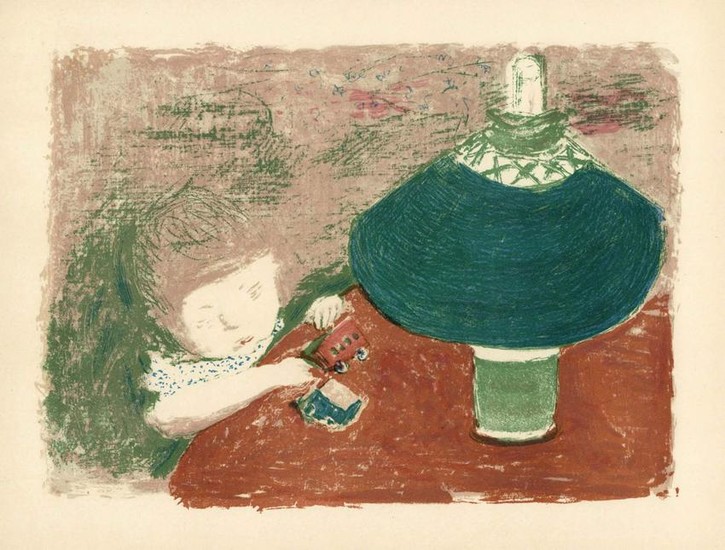 Pierre Bonnard L'Enfant a la lampe