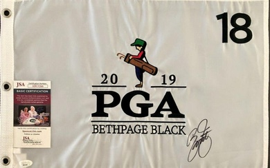 RICKIE FOWLER 2019 signed PGA BETHPAGE BLACK