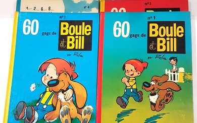 ROBA, Boule et Bill, ed Dupuis : -60 gags de Boule et Bill, n°1, 1975...