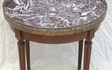 FRENCH MARBLE TOP TABLE
