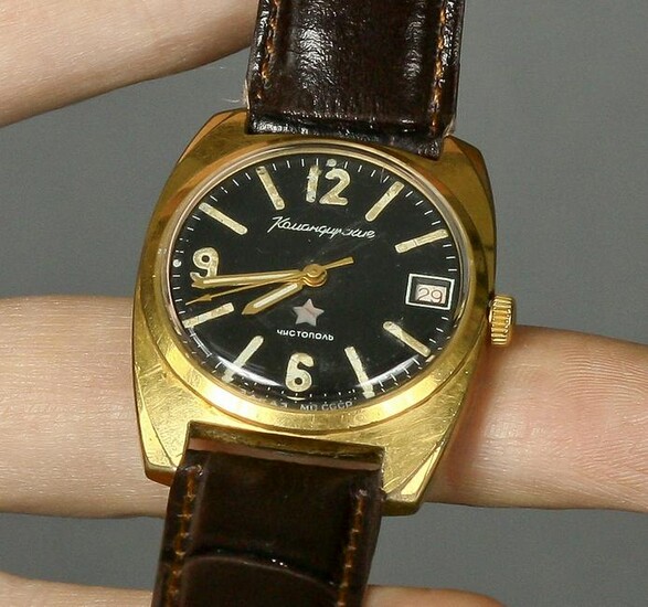 Rare Komandorskie Vintage Men Wrist Watch