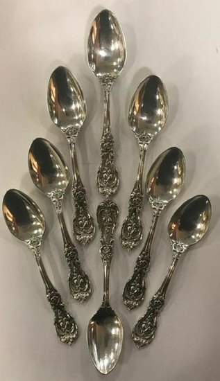 Reed & Barton Sterling Silver Francis I Spoons