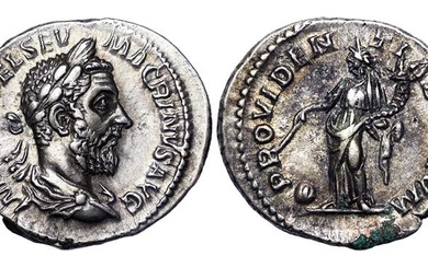 Roman Coins, Empire, Macrinus (217-218 AD) - VF+