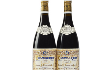 Rousseau, Chambertin 1997 2 bottles per lot