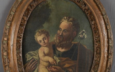 Saint Joseph with Child second half of the 18th century