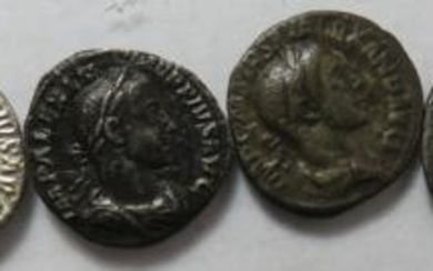 Severus Alexander, Julia Mamaea 222-235 (ca. 17 Stk., davon 12 AR/BIL)
