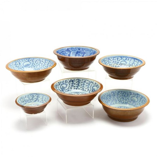 Six Chinese Porcelain Bowls