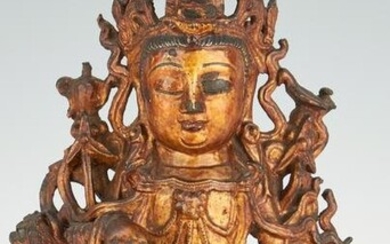 Southeast Asian Gilt Bronze Buddha