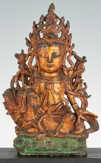 Southeast Asian Gilt Bronze Buddha