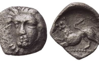 Southern Campania, Phistelia, c. 325-275 BC. AR Obol (10mm, 0.58g)....