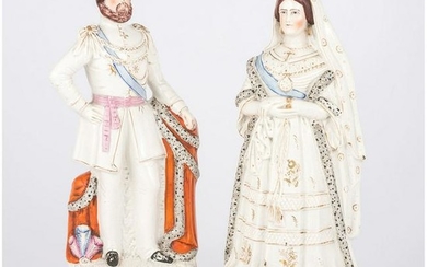 Staffordshire Prince of Wales and Queen of England