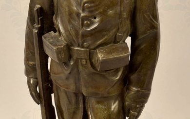 Statuette of an Schutztruppe Askari German East Africa