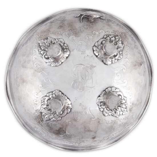 Sterling silver Japanese-style bowl Whiting Mfg. Co., New York, NY, circa 1885