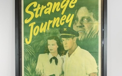 "Strange Journey" Vintage Movie Poster