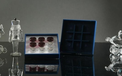 Swarovski, 5 Boxed Crystal Toy Figures