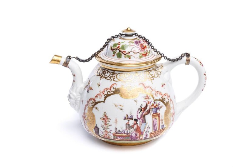 Teapot, Meissen 1723/24 | Teekanne, Meissen 1723/24