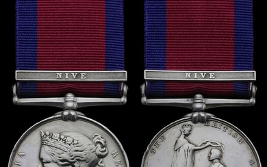 The superb Military General Service Medal awarded to Private Thomas Fowlis (Fowles) of the 3rd...
