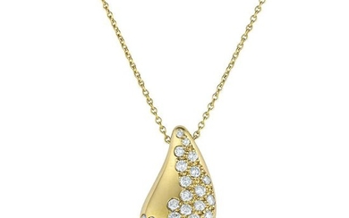 Tiffany & Co. Elsa Peretti Teardrop Diamond Pendant