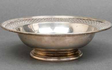 Tiffany & Co. Sterling Silver Pierced Footed Bowl