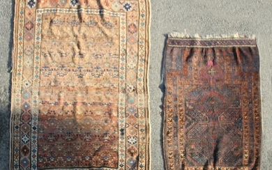 Two Rugs, Balouch and Kurd