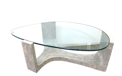 Ultra modern table attrib. Maitland Smith