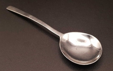 VERY OLD PEWTER SPOON, ENGLAND, 17 CENTURY