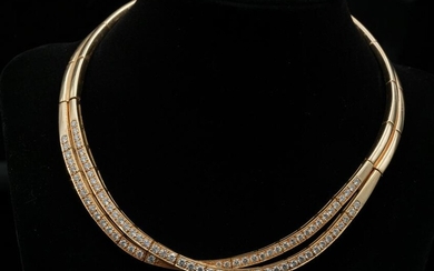 Van Cleef & Arpels 6.00ctw Diamond 18K Necklace