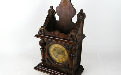Victorian-Style Wall Regulator Clock