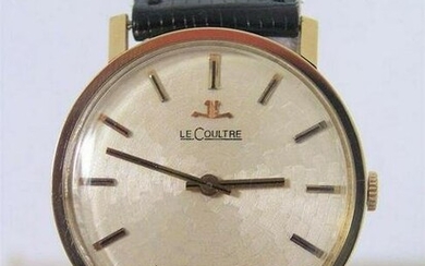 Vintage 14k JAEGER-LeCOULTRE Winding Watch* 1960s Cal