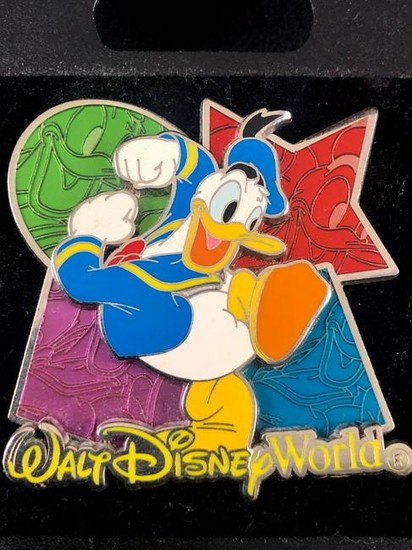 Vintage Donald Duck Walt Disney World Souvenir Pin