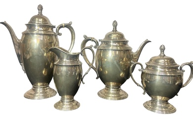 Vintage GORHAM Sterling Silver Tea Set