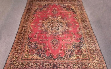 Vintage Persian Tabriz 10.7x8.0