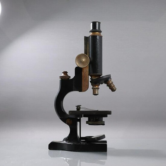 Vintage Spencer Microscope Iron with Brass