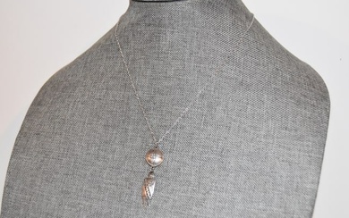 Vintage Sterling Silver pendant Necklace